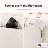 Sac de voyage Riviera - poches avant multifonctions