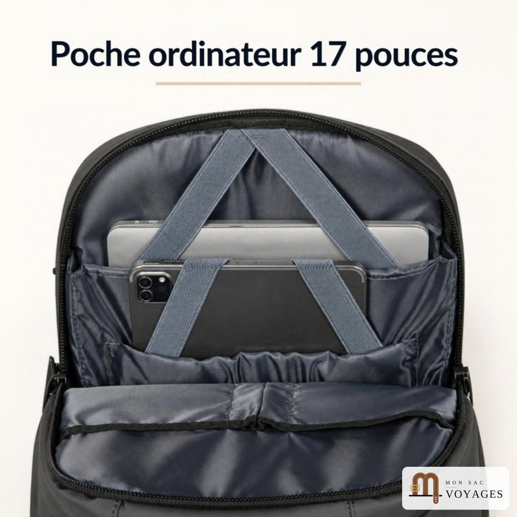 Sac à dos de voyage Nomade - poche ordinateur 17 pouces