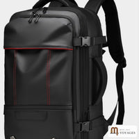 Sac à dos Nomade à compression sous vide, vue de trois quarts