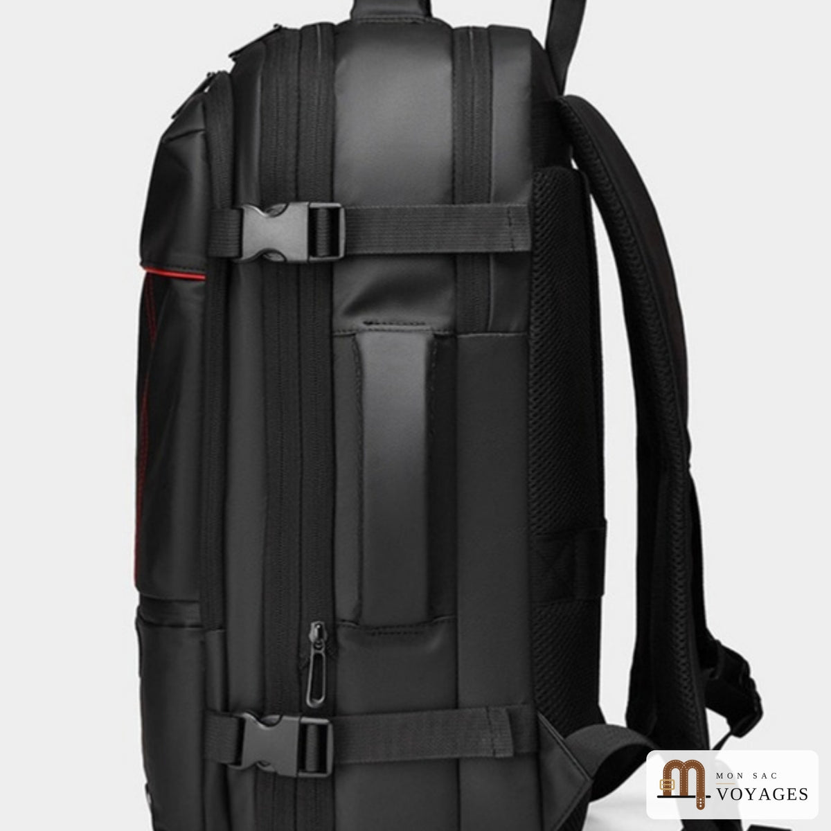 Sac à dos de voyage Nomade vu de profil