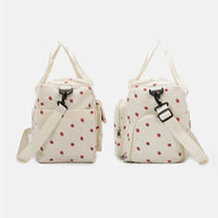 Pack Dolce + Lagune : sac Dolce en velours côtelé à motif fraises