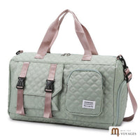 Sac de voyage Riviera matelassé coloris vert