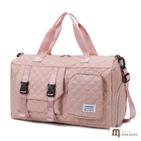 Sac de voyage Riviera matelassé coloris rose