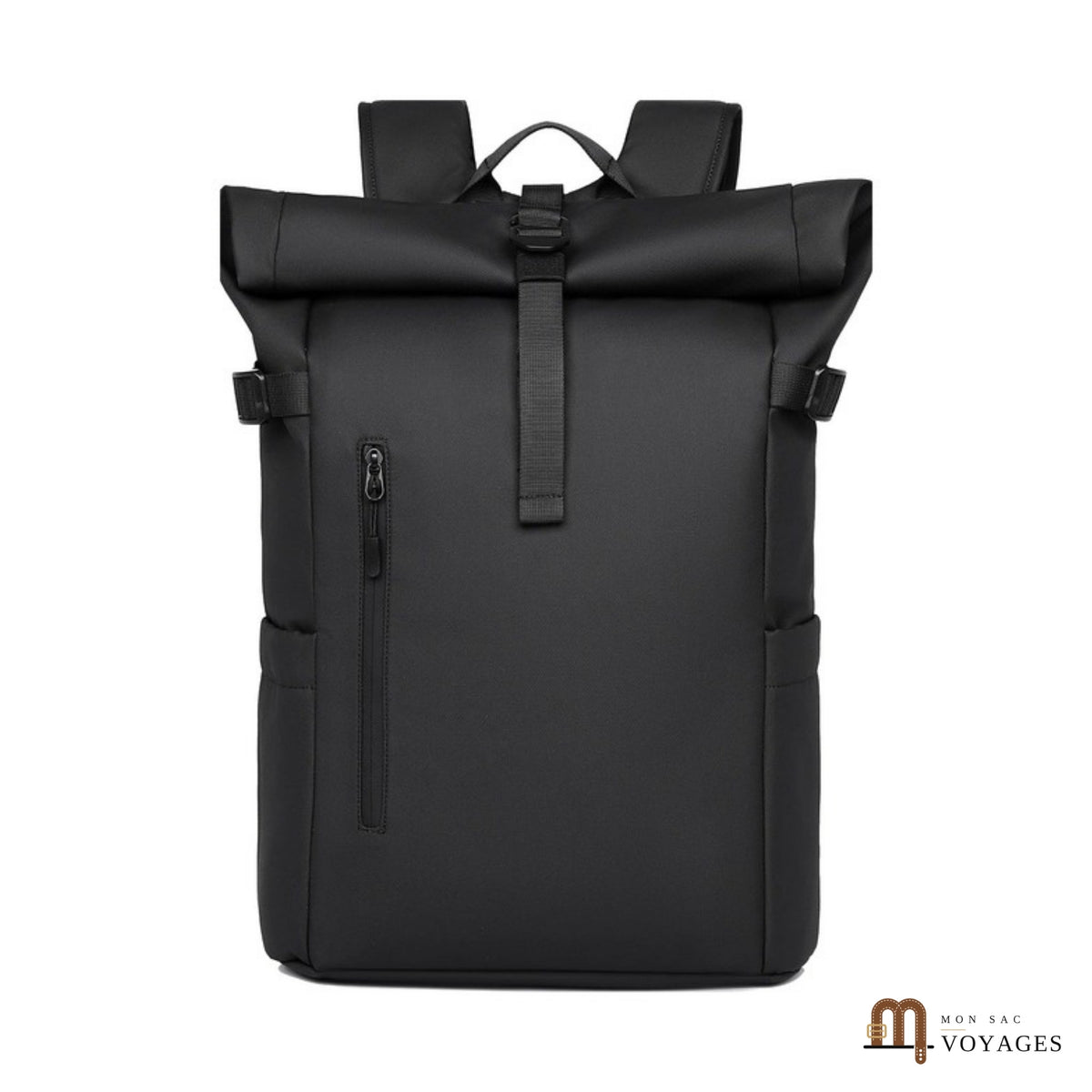 Sac à dos voyage roll-top Citadin noir