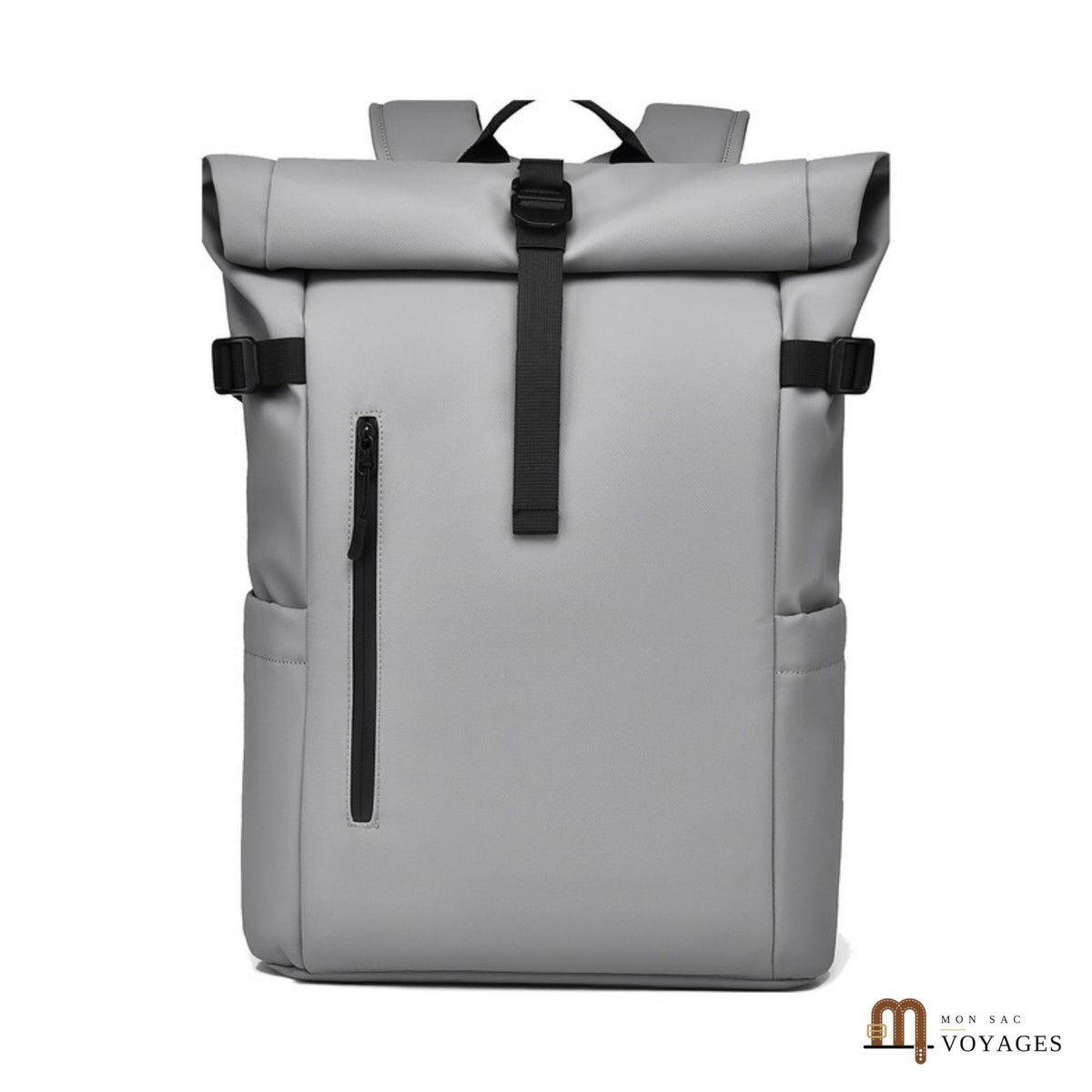 Sac à dos voyage roll-top Citadin gris