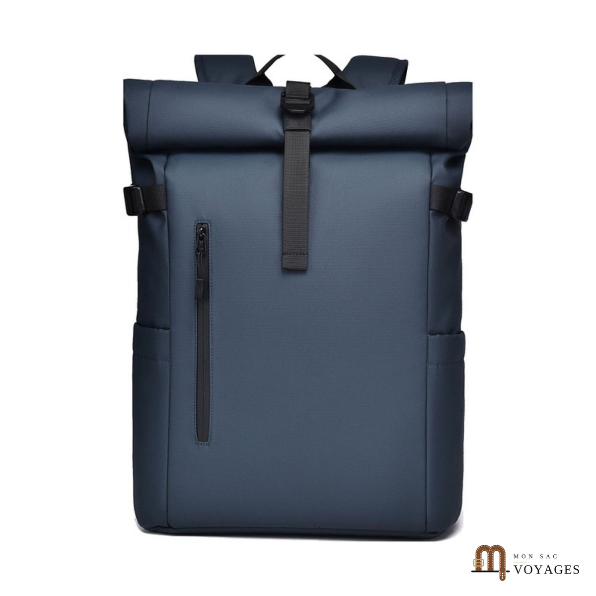 Sac à dos voyage roll-top Citadin bleu marine