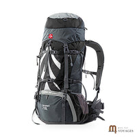 Sac à dos de voyage 70 L Sentier noir-gris