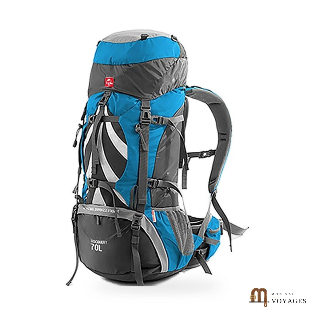 Sac à dos de voyage 70 L Sentier bleu