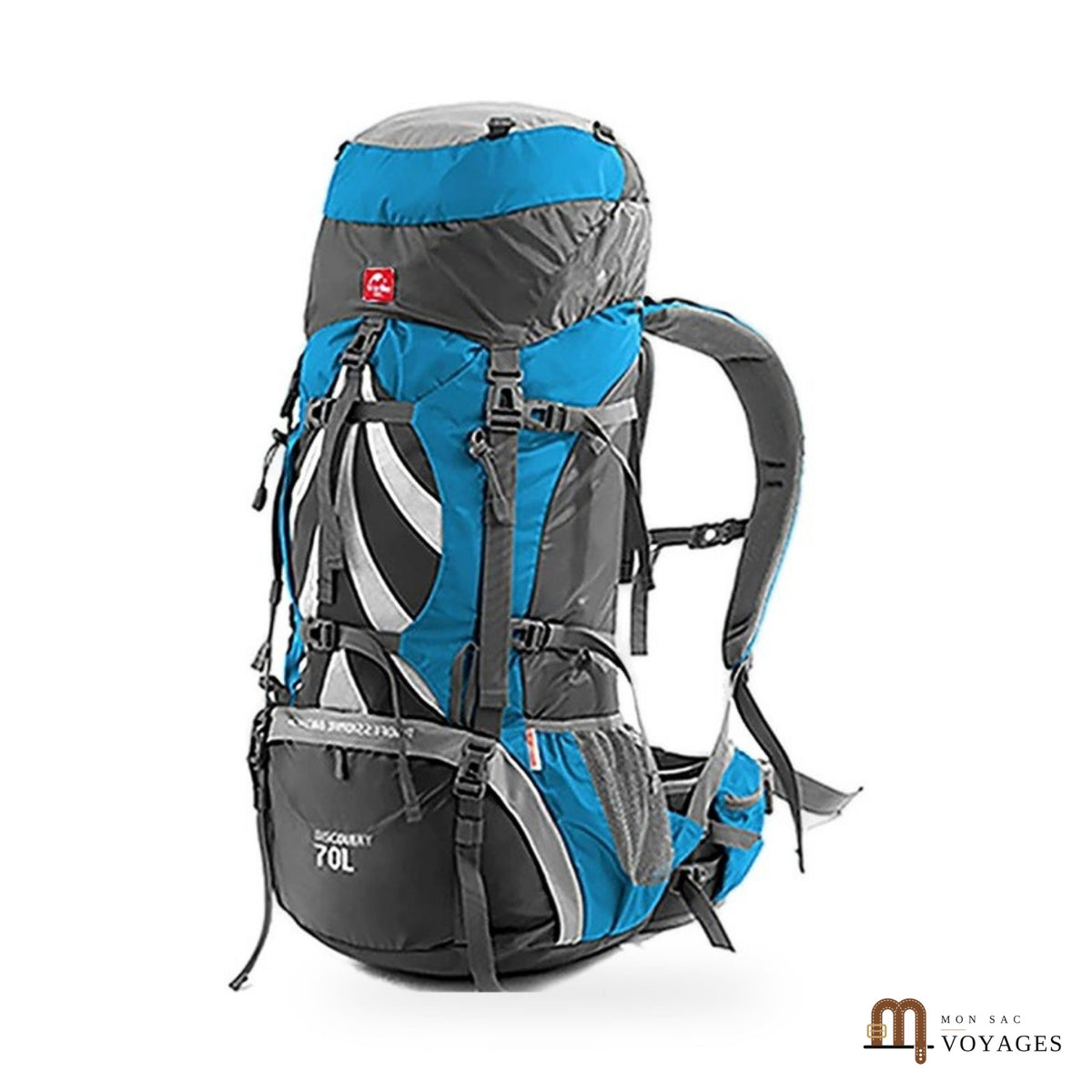 Sac à dos de voyage 70 L Sentier bleu
