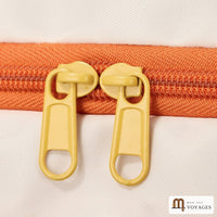 Double tirette de fermeture du sac de voyage Palette