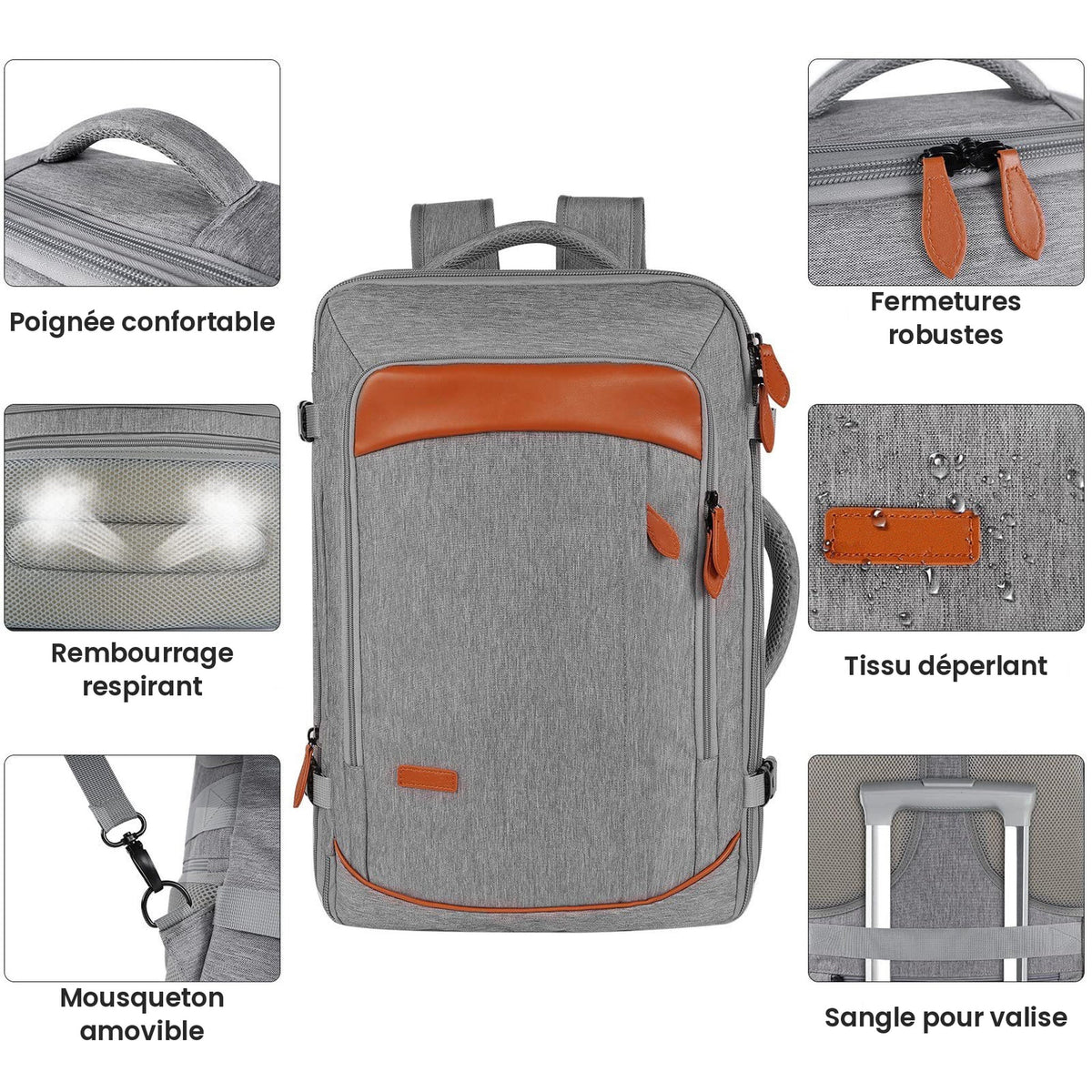 Pack Duo Cabine : détails du sac Horizon