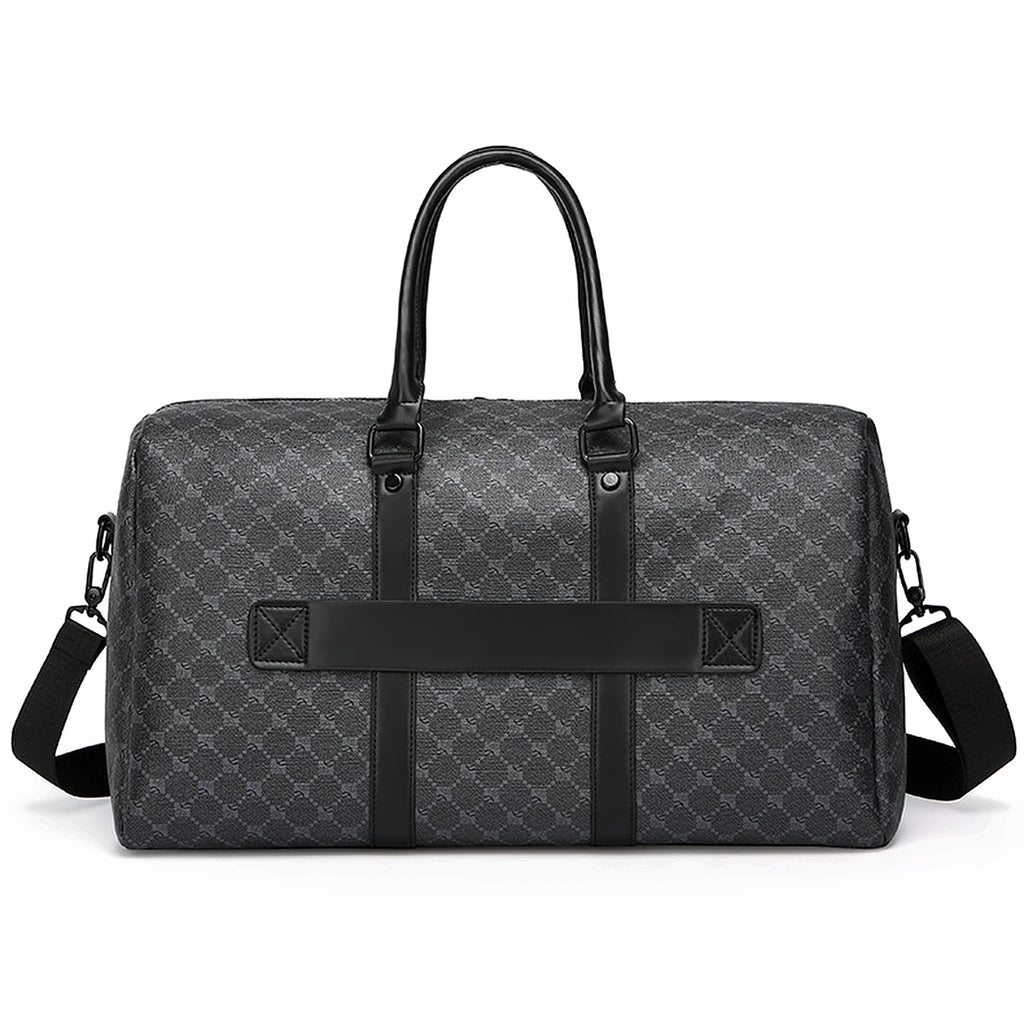 Dos du sac de voyage Dandy avec sa sangle pour poignée de valise