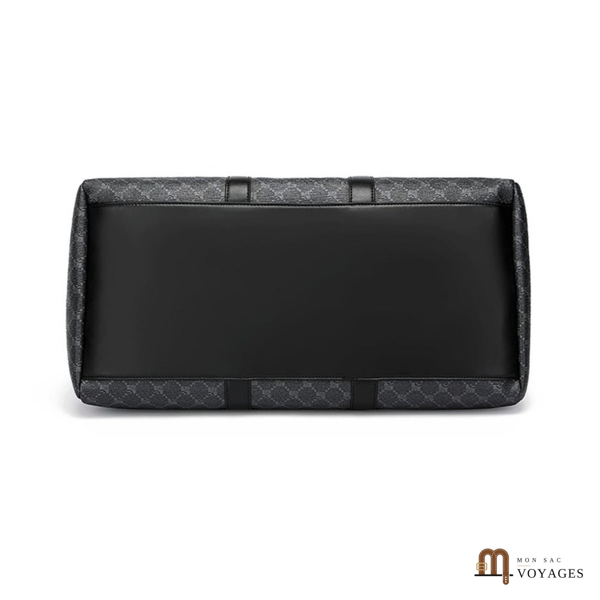 Dessous du sac de voyage Dandy : fond noir