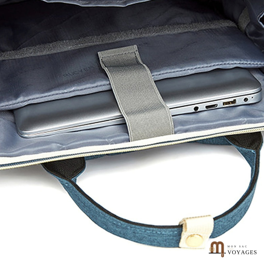 Compartiment ordinateur 15,6 pouces du sac à dos Navette avec sangle de maintien