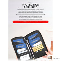 Pack Évasion + Visa : protection anti-RFID du Visa