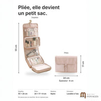 Pack Capri + Lagune : dimensions de la trousse Lagune