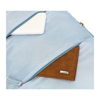 Pochette avant du sac à dos Azur avec batterie externe et portefeuille